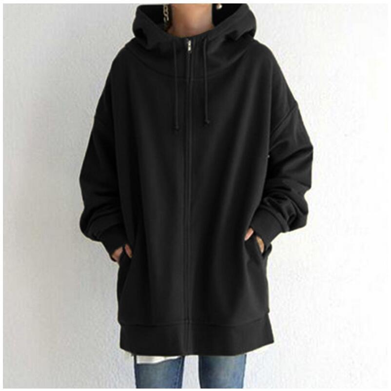 Extra long oversized hoodie