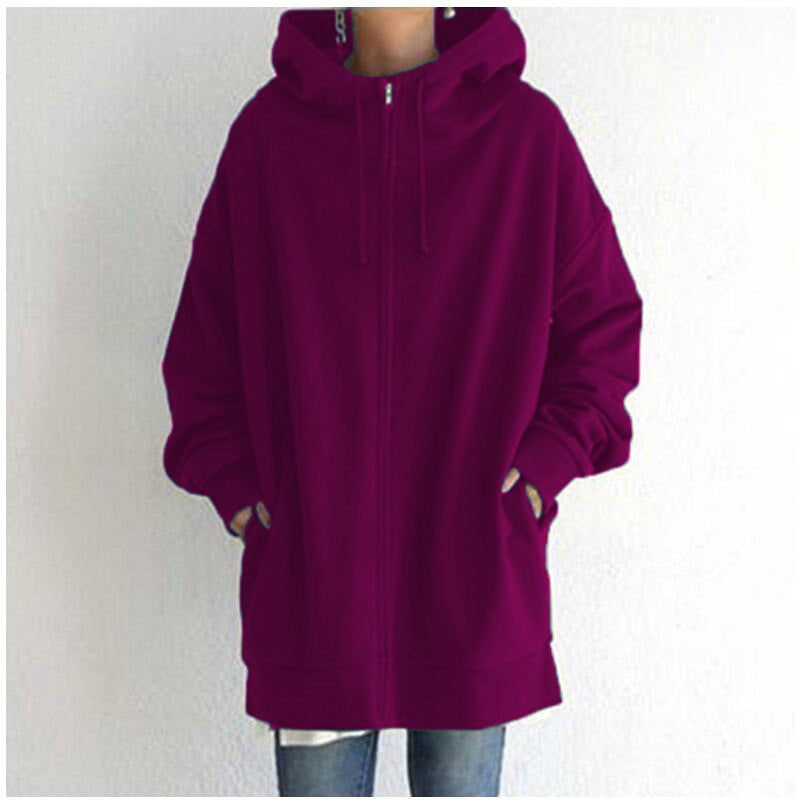 Extra long oversized hoodie