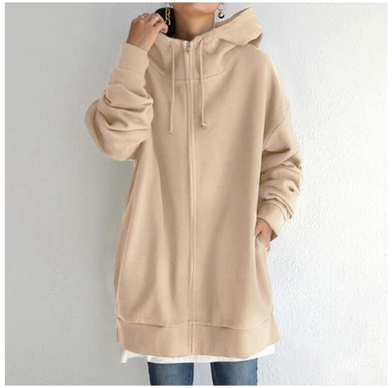 Extra long oversized hoodie